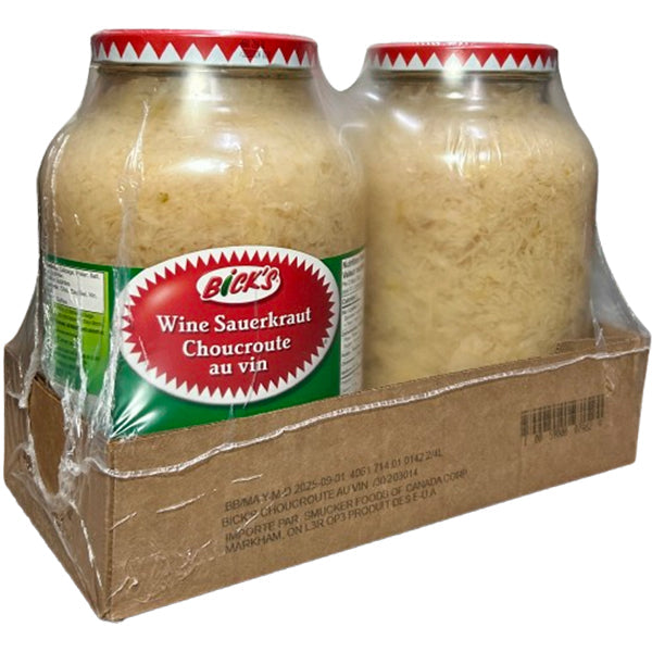 BICKS - SAUERKRAUT GLASS 2x4LT