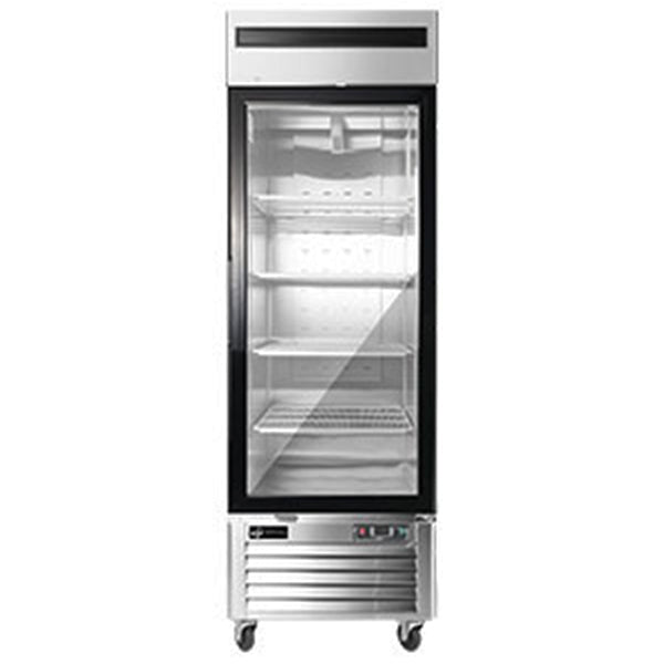 EFI - F1-27GDSVC GLASS DOOR FREEZER S/S BODY 27"