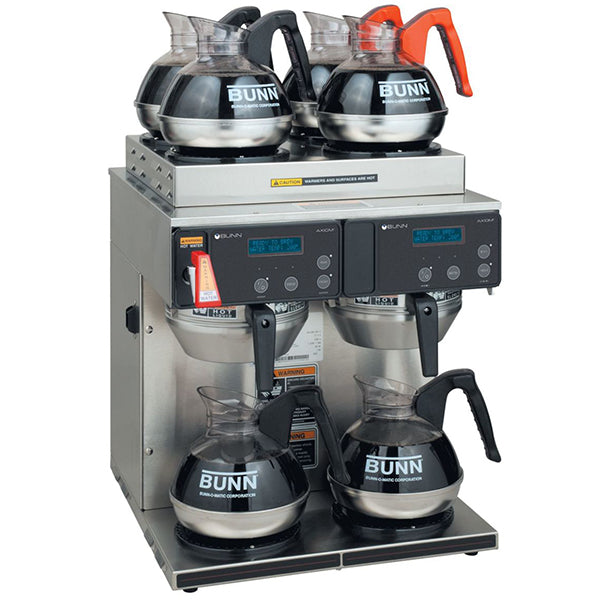BUNN - AXIOM 4/2 TWIN COFFEE BREWER WITH 6 EA