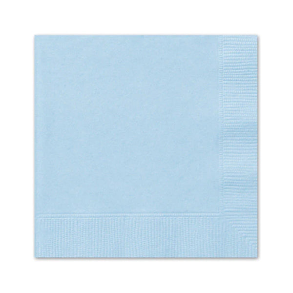 UNIQUE - POWDER BLUE LUNCH NAPKINS EA