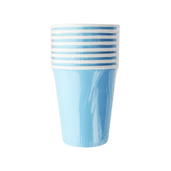 UNIQUE - 9oz POWDER BLUE PAPER CUP 8EA