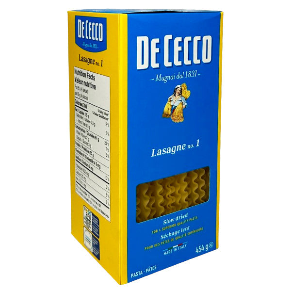 DE CECCO - #1 LASAGNA L.D. RICCIA 454GR