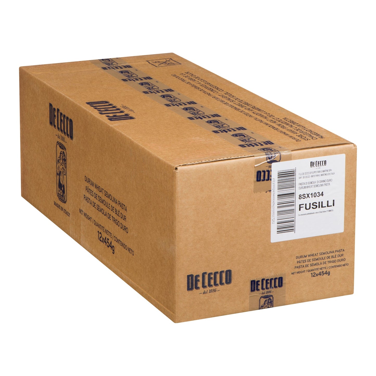 DE CECCO - #34 FUSILLI 12x454 GR