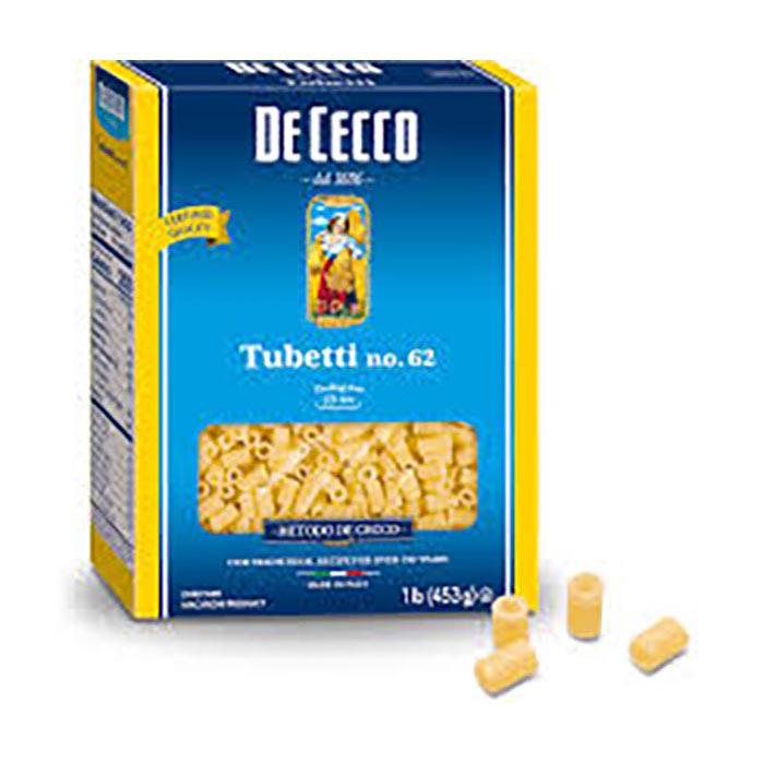 DE CECCO - #62 TUBETTI 454GR