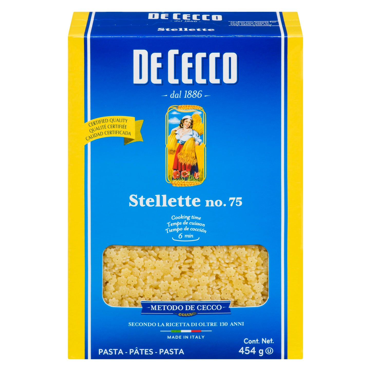 DE CECCO - #75 STELLETTE 454GR