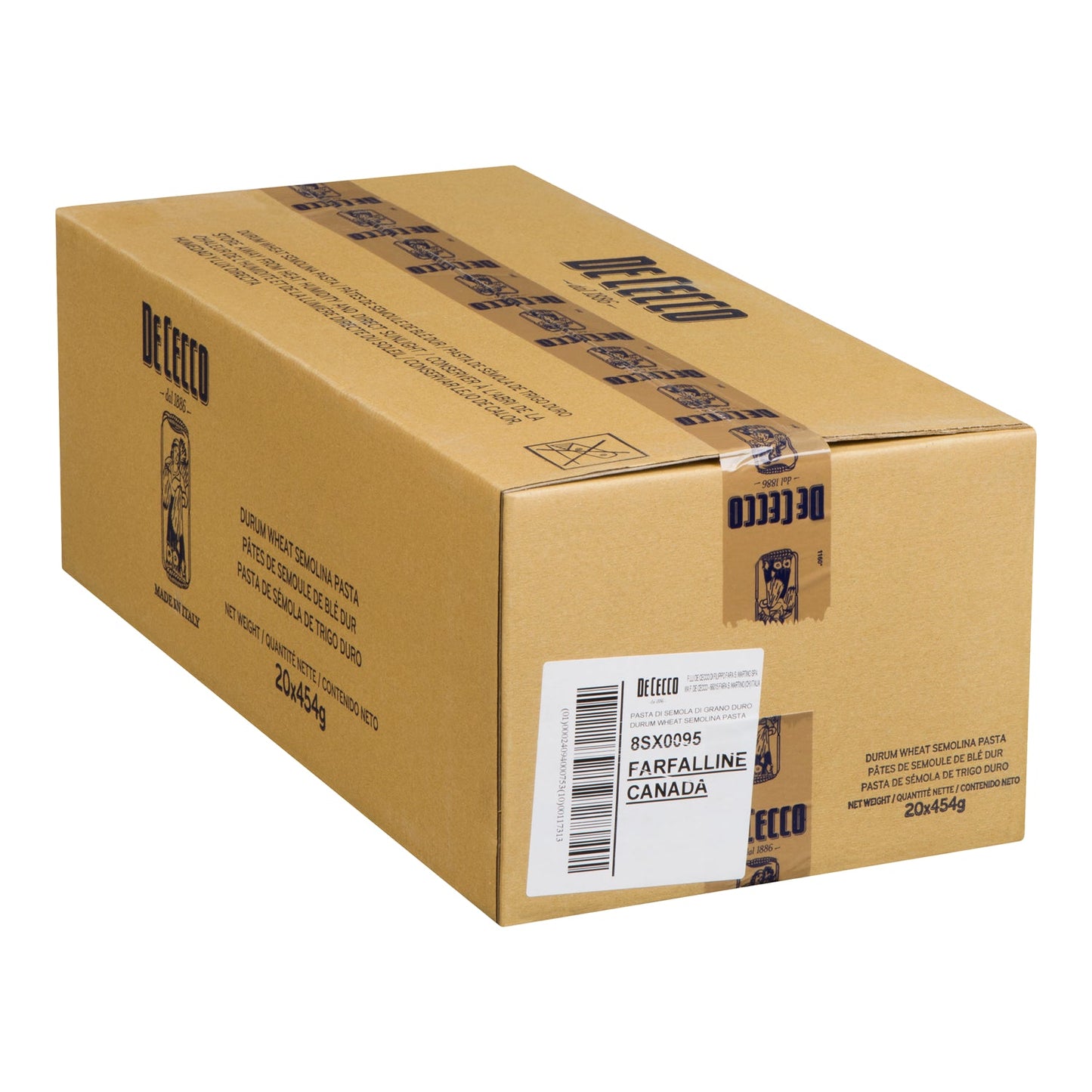 DE CECCO - #95 FARAFALLINE 20x454 GR