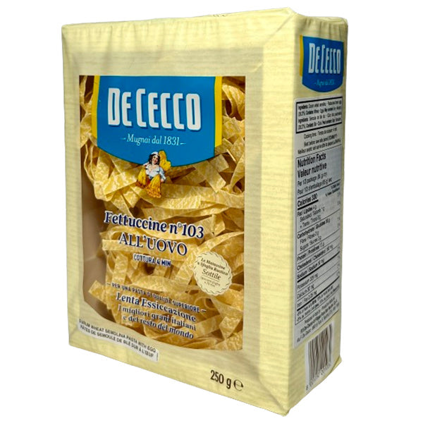 DE CECCO - #103 FETTUCCINE ALL UOVO 250GR
