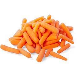 VEGETABLES - CARROTS PEELED MINI 1LB
