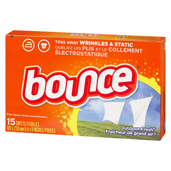 BOUNCE - SHEETS OUTDOOR FRESH 15SHTS