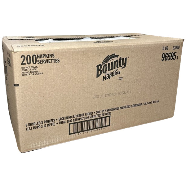 BOUNTY - QUILTED NAPKINS 8x200 CT