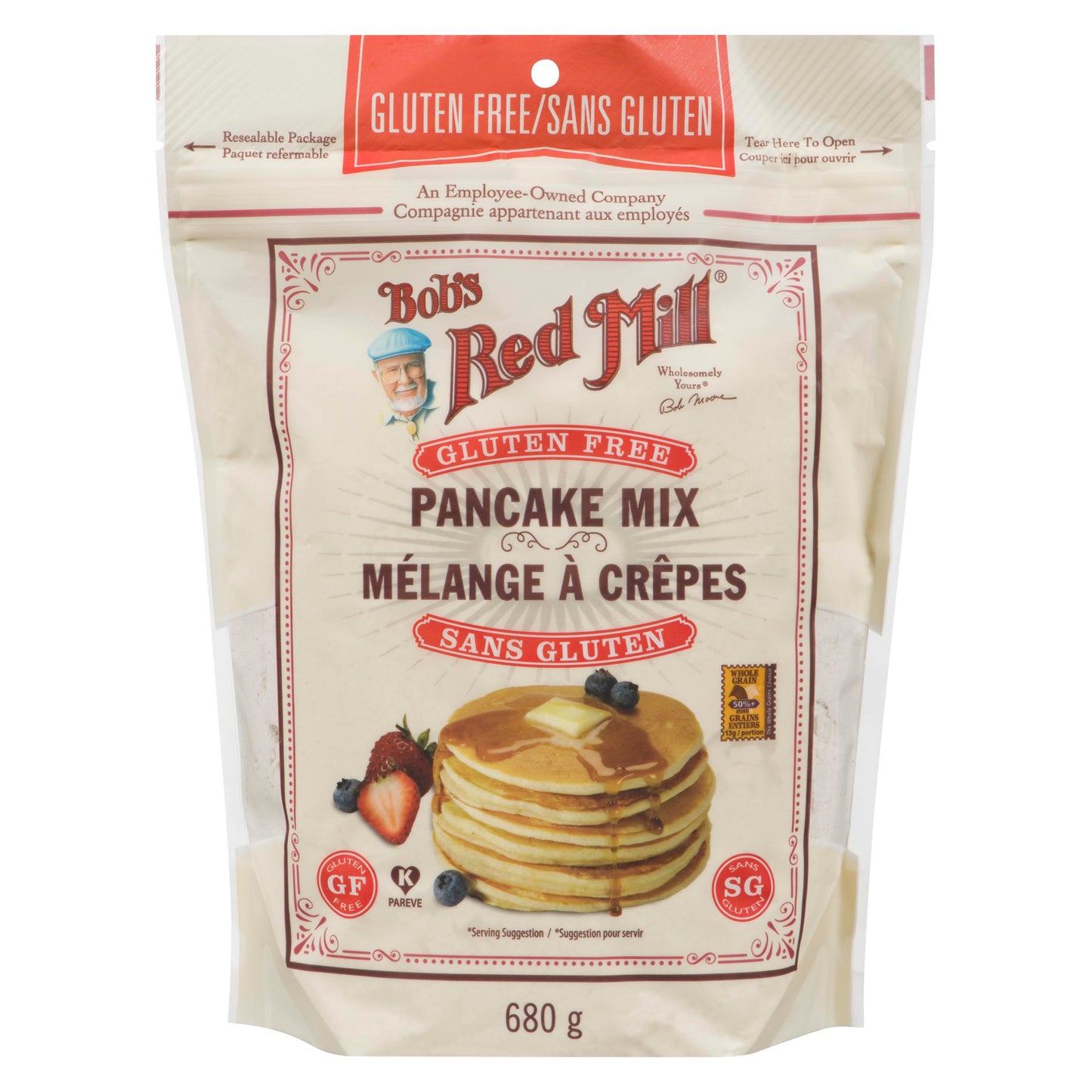 BOBS RED MILL - GF PANCAKE MIX 680GR