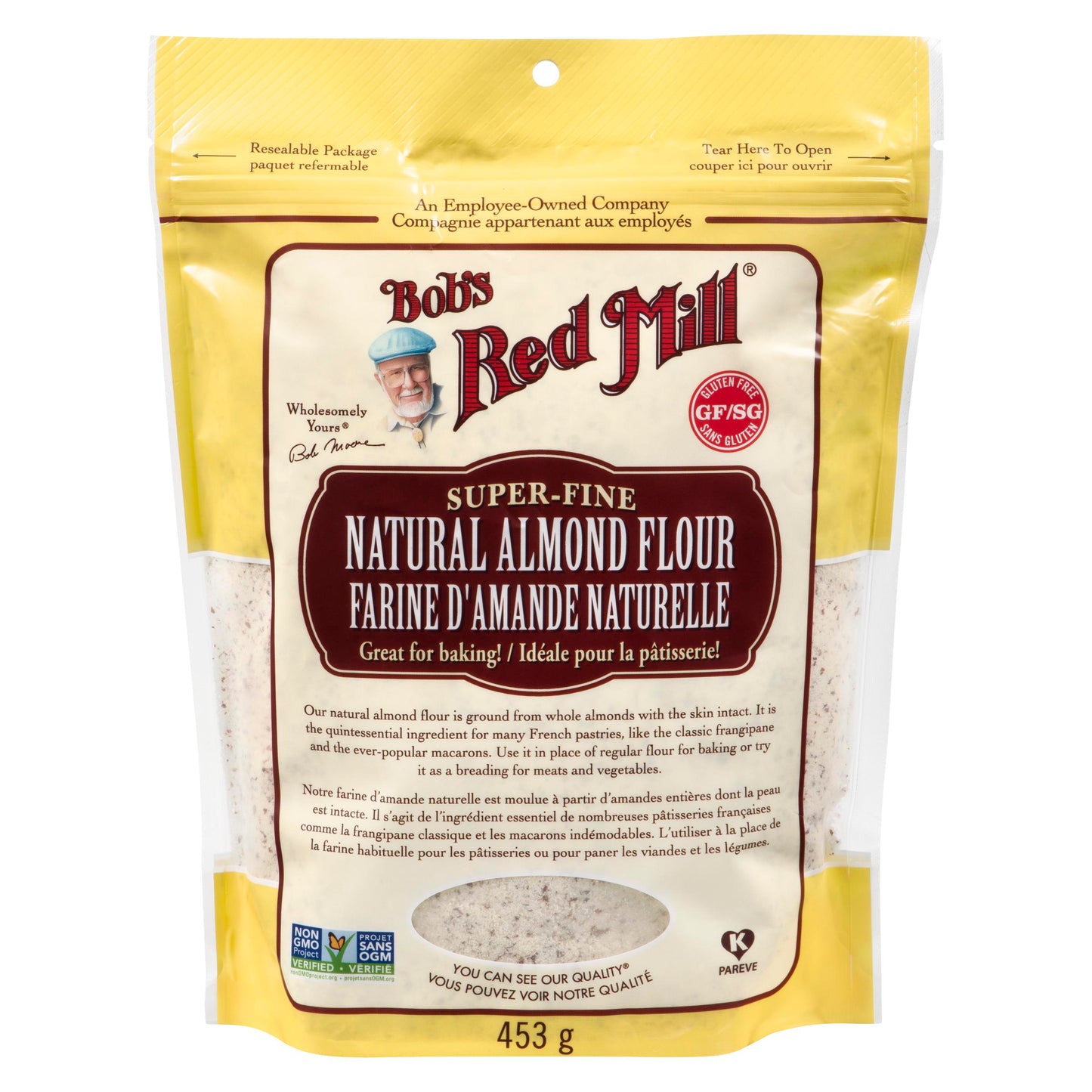 BOBS RED MILL - ALMOND NATURAL FLOUR 453GR
