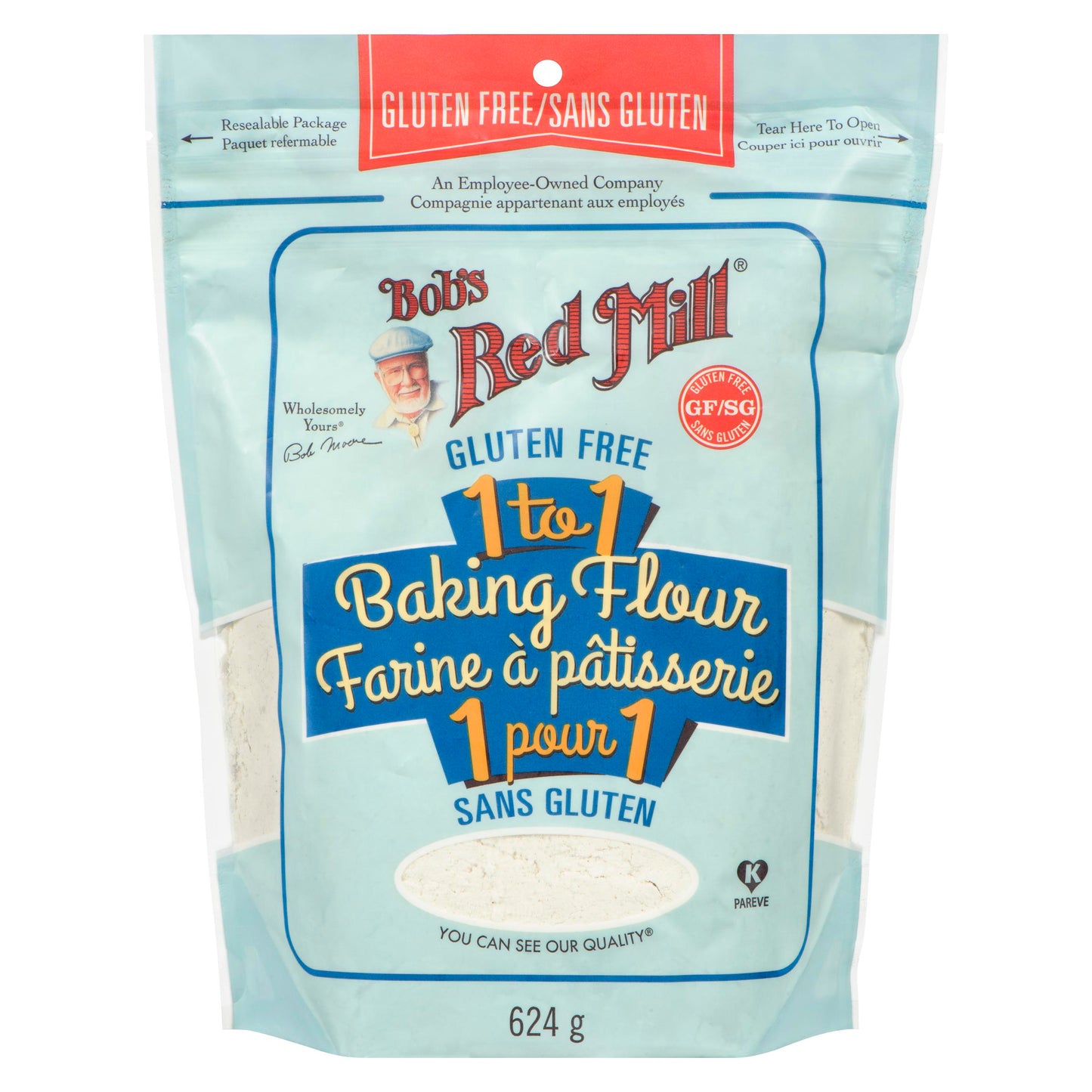 BOBS RED MILL - BOB'S BAKING FLOUR 624GR
