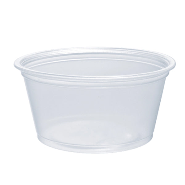 DART - CONEX 2OZ CLR PORTION CONTAINER 125EA