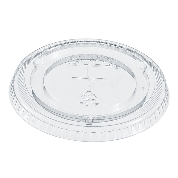 DART - 695TS TRANS STRAW XSLOT LID 14OZ 100EA