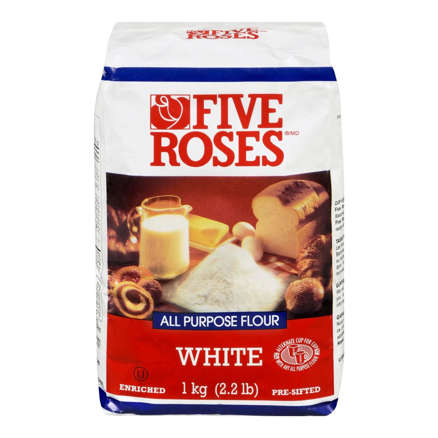 FIVE ROSES - WHITE ALL PURPOSE FLOUR 1KG