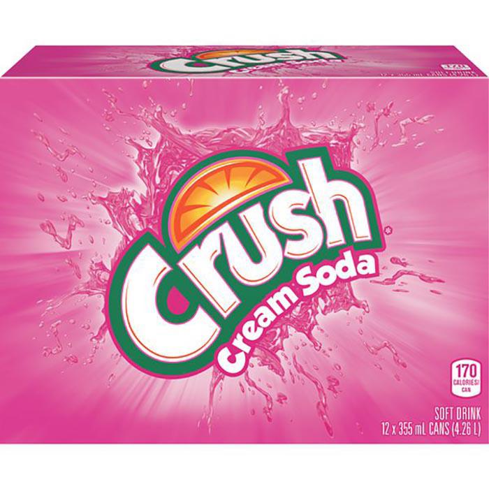 CRUSH - CREAM SODA 12x355ML