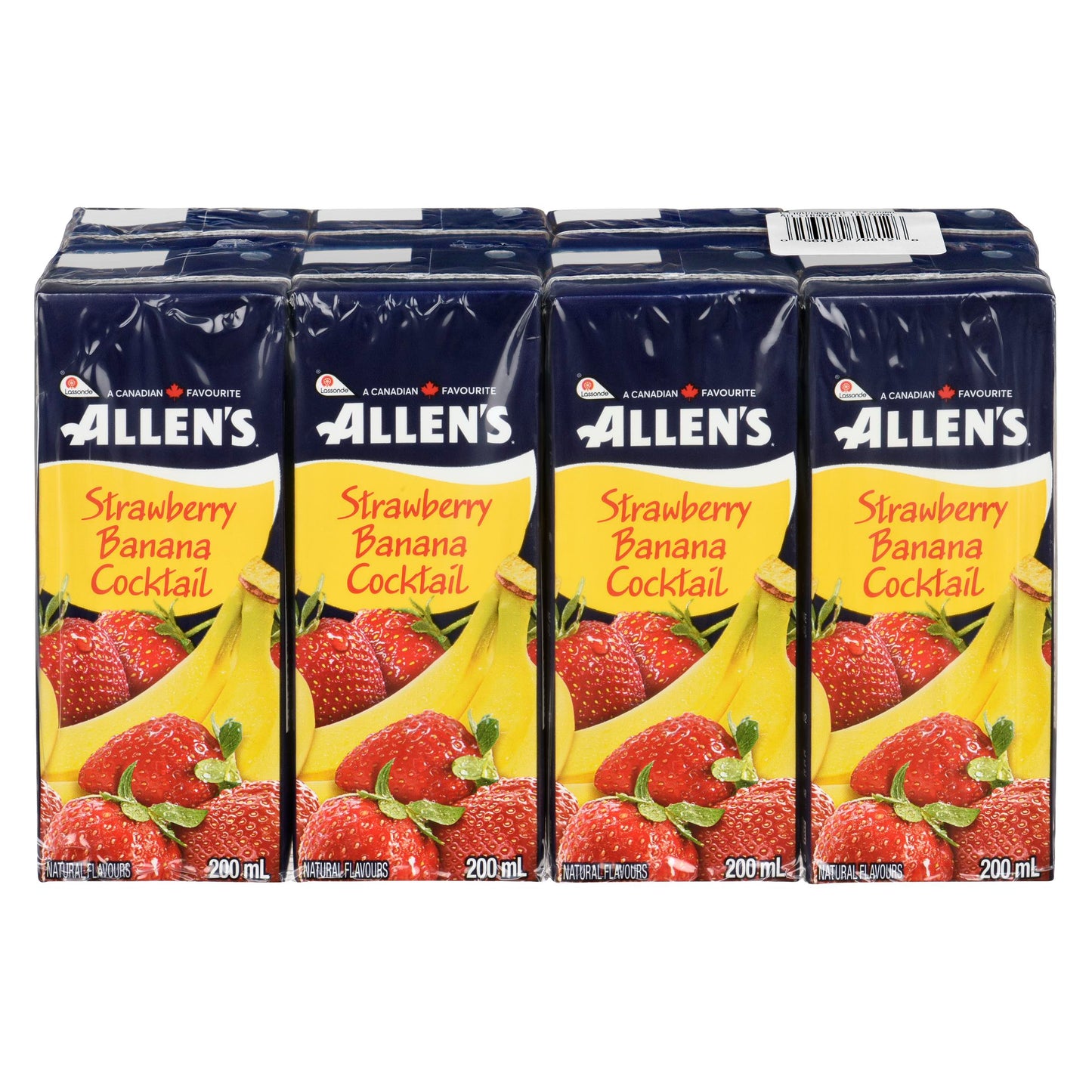 ALLENS - TETRA STRAW BANANA 8x200ML