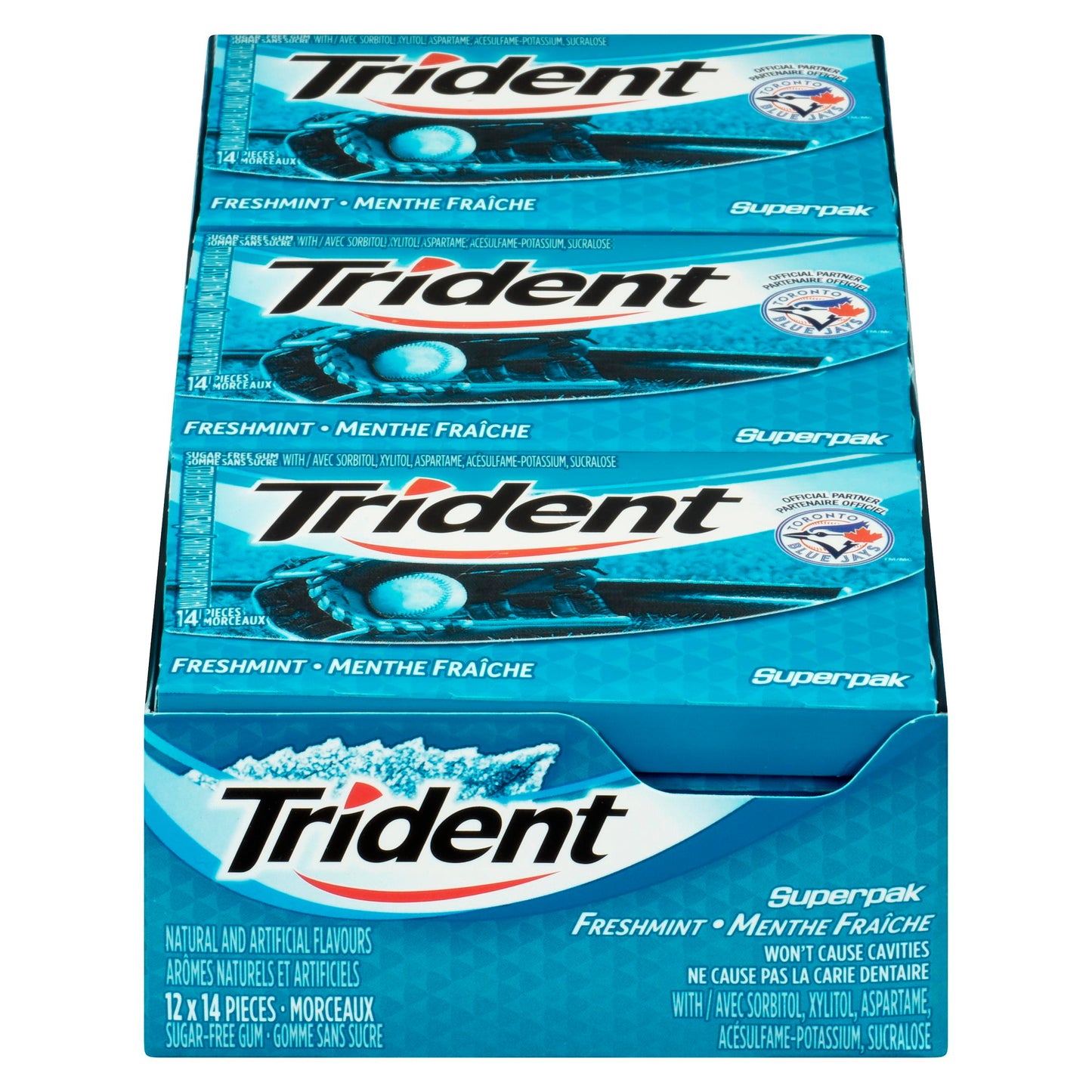TRIDENT - FRESH MINT 12x14EA