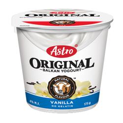 ASTRO - ORG ORIGINAL YOGOURT 175GR