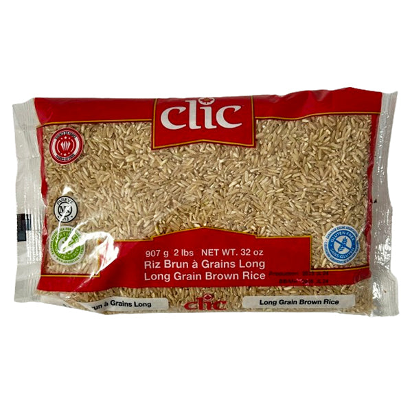 CLIC - BROWN LONG GRAIN RICE 2LB