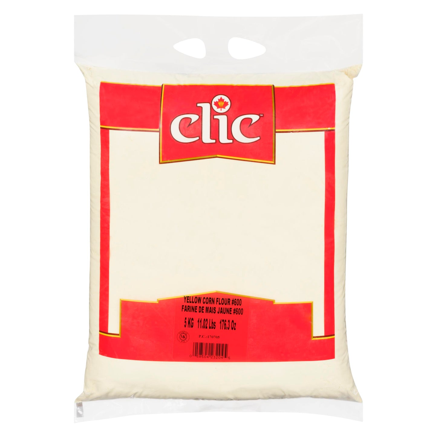 CLIC - YELLOW CORN FLOUR #600 5KG