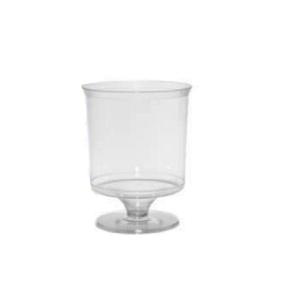 CAFE EXPRESS - 5OZ PLASTIC WINE GLASSES 6EA