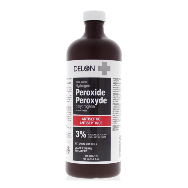 DELON - HYDROGEN PEROX 3% 473ML
