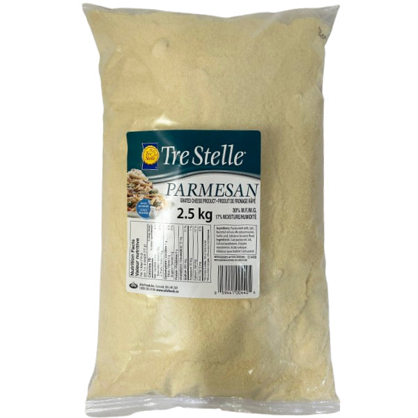 TRE STELLE - GRATED PARMESAN 2.5KG