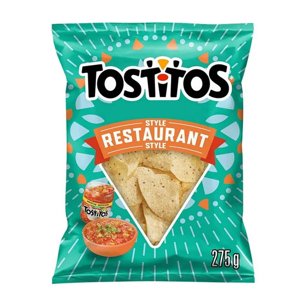TOSTITOS - RESTAURANT STYLE TORTILLA CHIPS 275GR