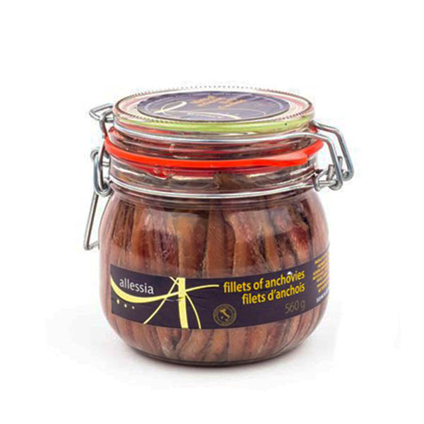 ALLESSIA - ANCHOVIES FILLETS 560GR