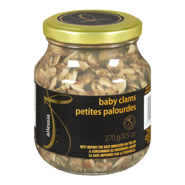 ALLESAIA - ALLESSIA BABY CLAMS IN BRINE GB 270GR