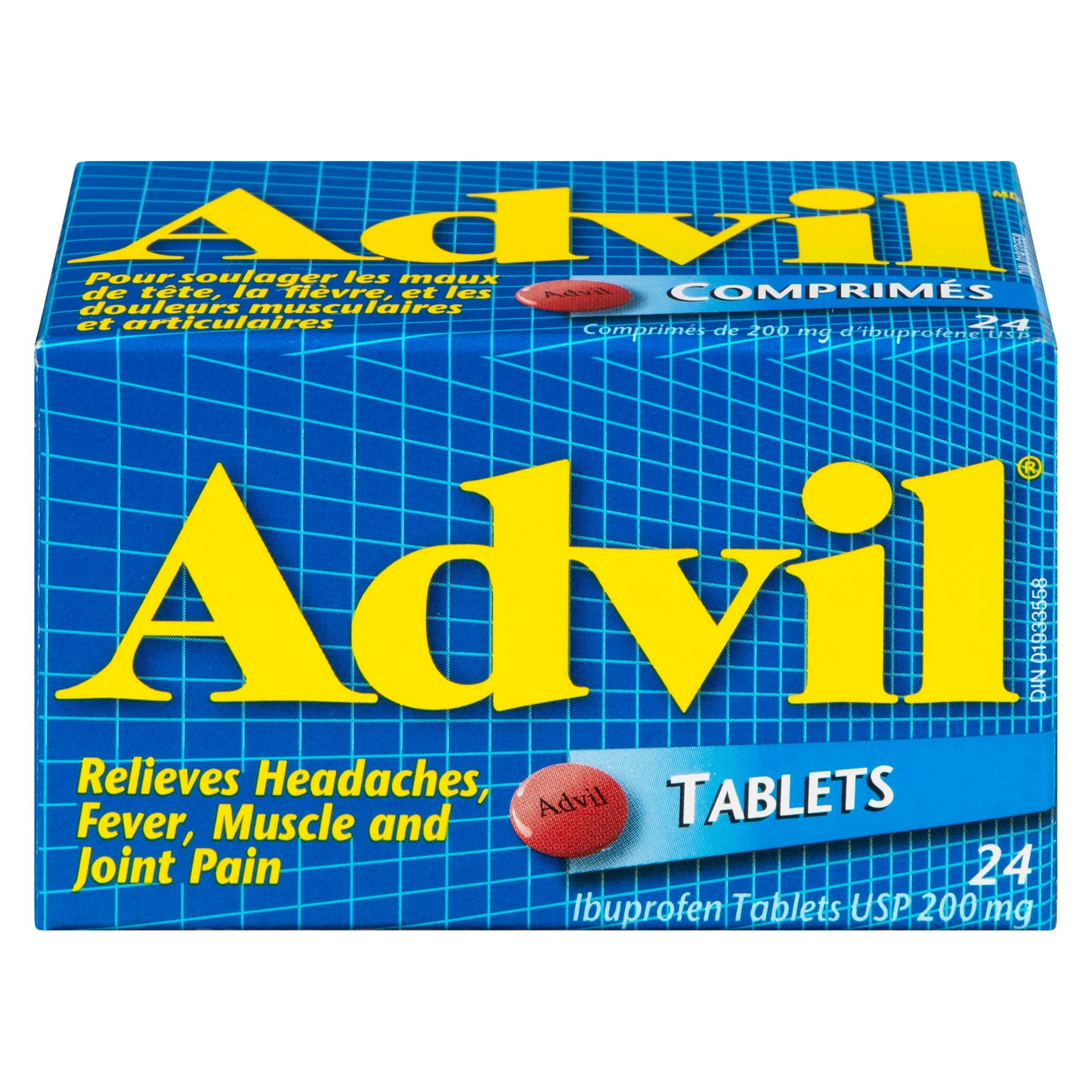 ADVIL - TABLET PILL 24 PK