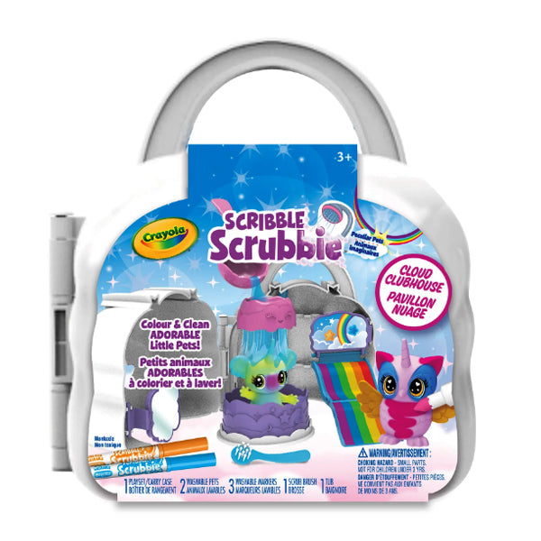 CRAYOLA - SCRIBBLE SCRUBBIE RAINBOW CLOUD 1EA