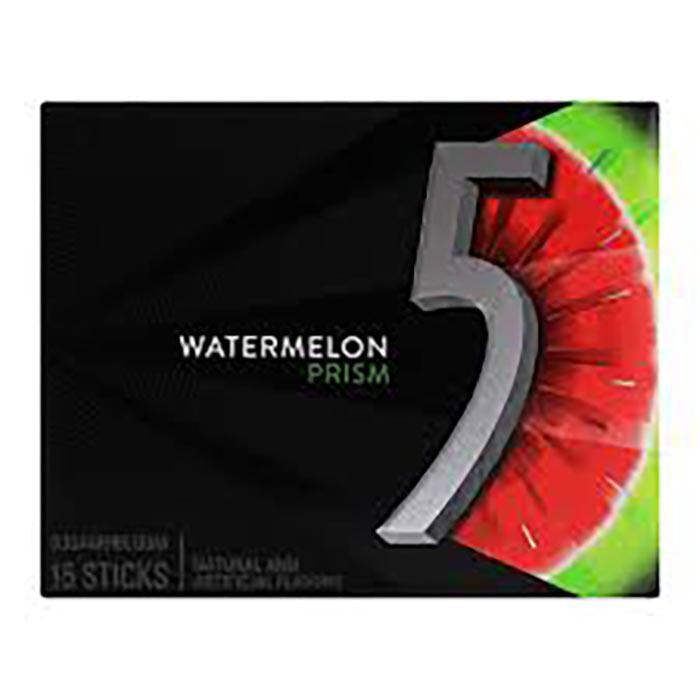 5 GUM - WRIGLEY PRISM WATERMELON 12x10 EA
