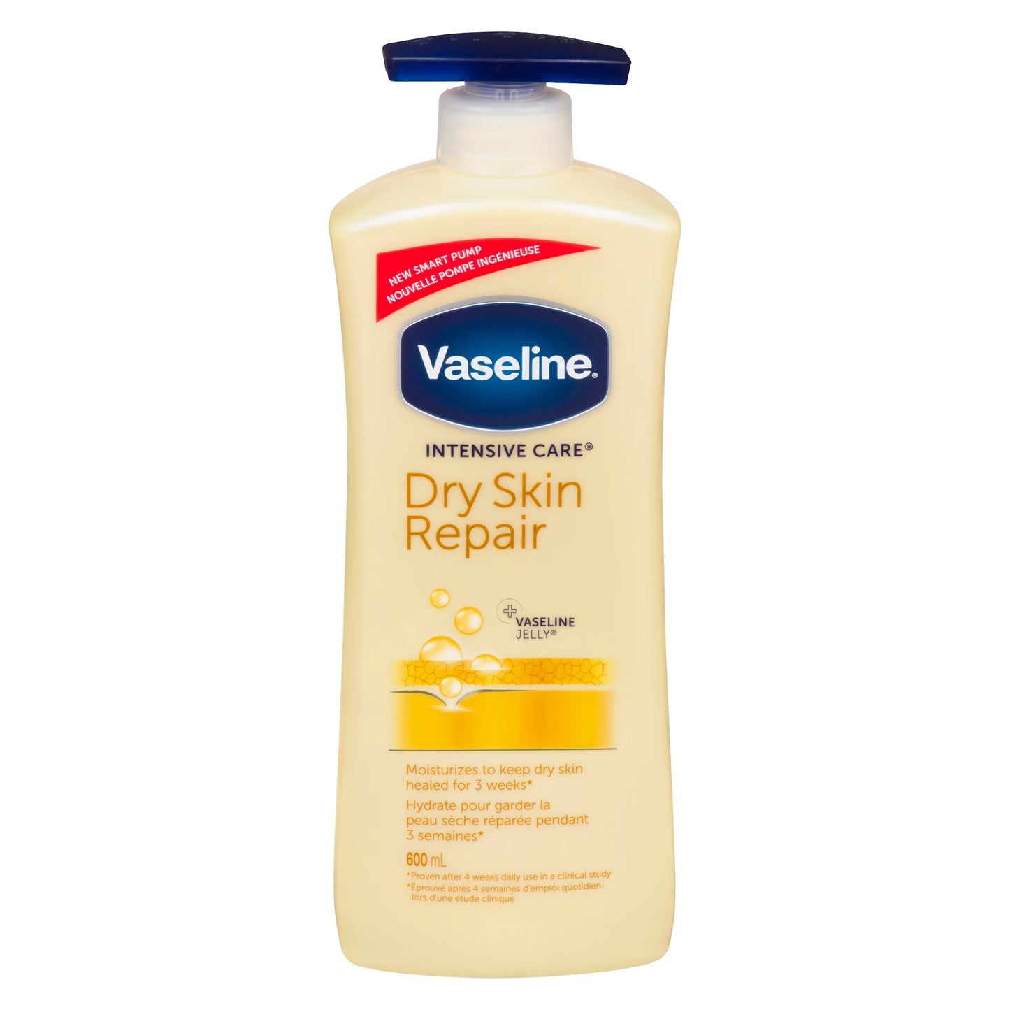 VASELINE - BODY LOTION DRY SKIN REPAIR 600ML