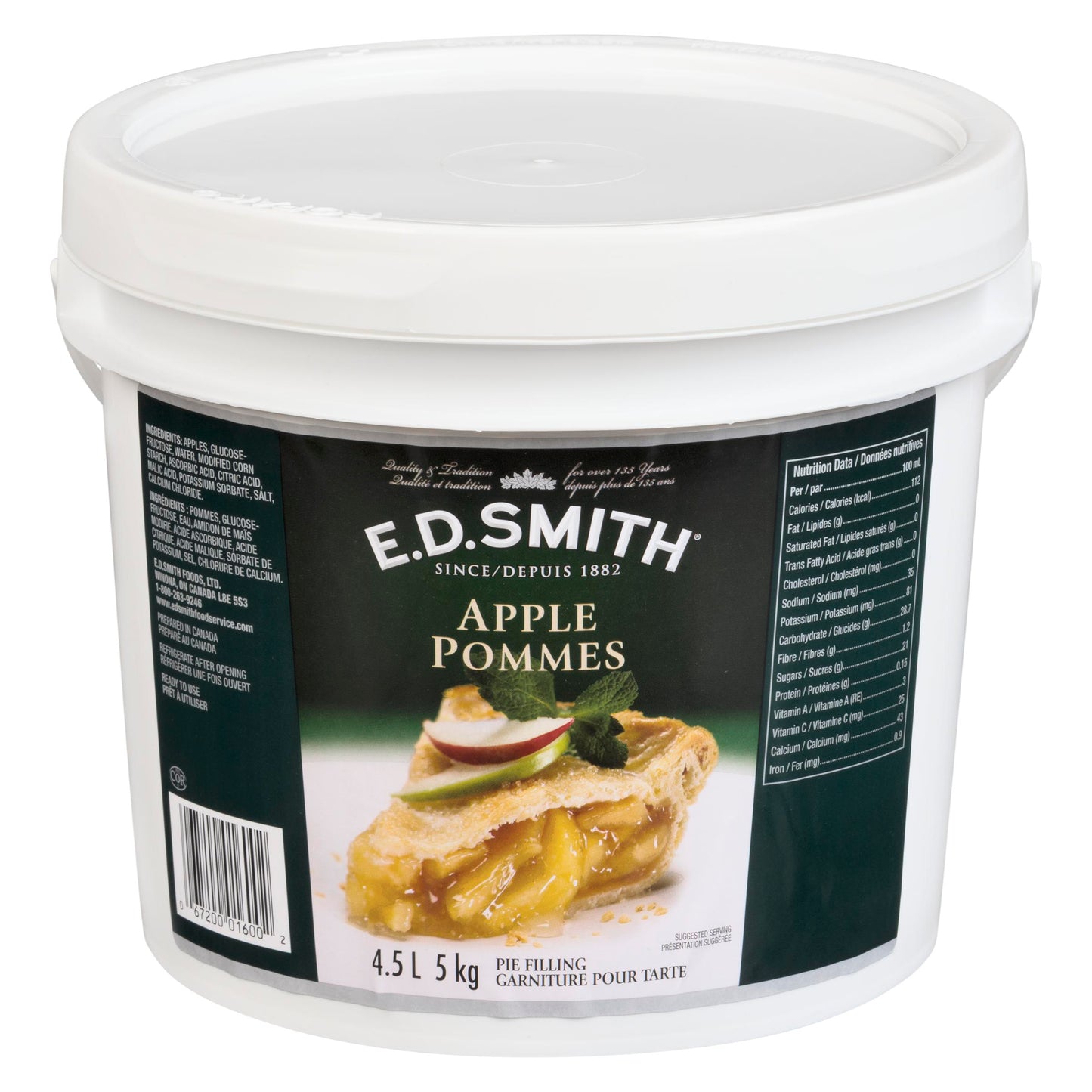 ED SMITH - APPLE PIE FILLING 5KG