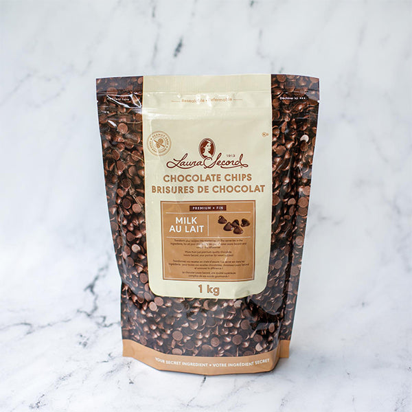 LAURA SECORD - MILK CHOCOLATE CHIPS 1KG