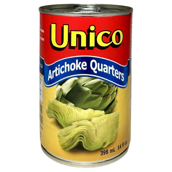 UNICO - ARTICHOKE QUARTERS 14OZ