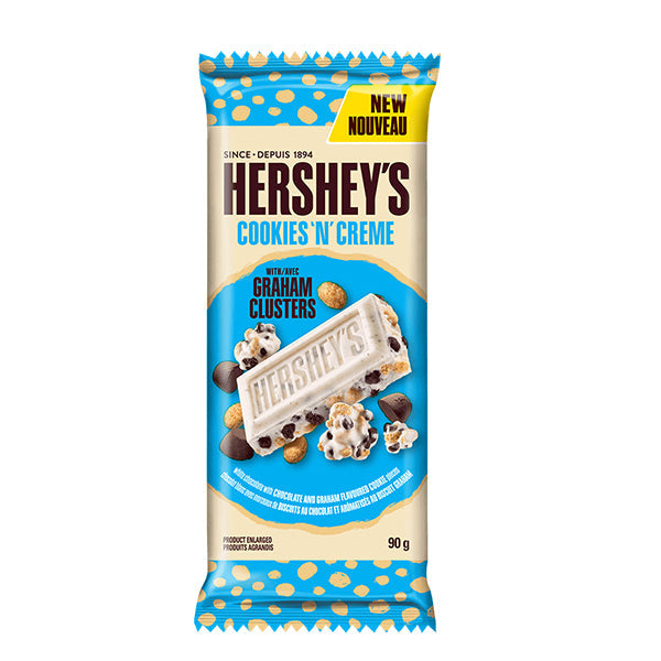 HERSHEY'S - COOKIES 'N' CREME GRAHAM CLUSTERS 90GR