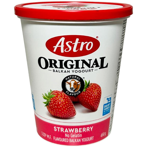 ASTRO - ORIGINAL YOGURT STRAWBERRY 6% 650GR