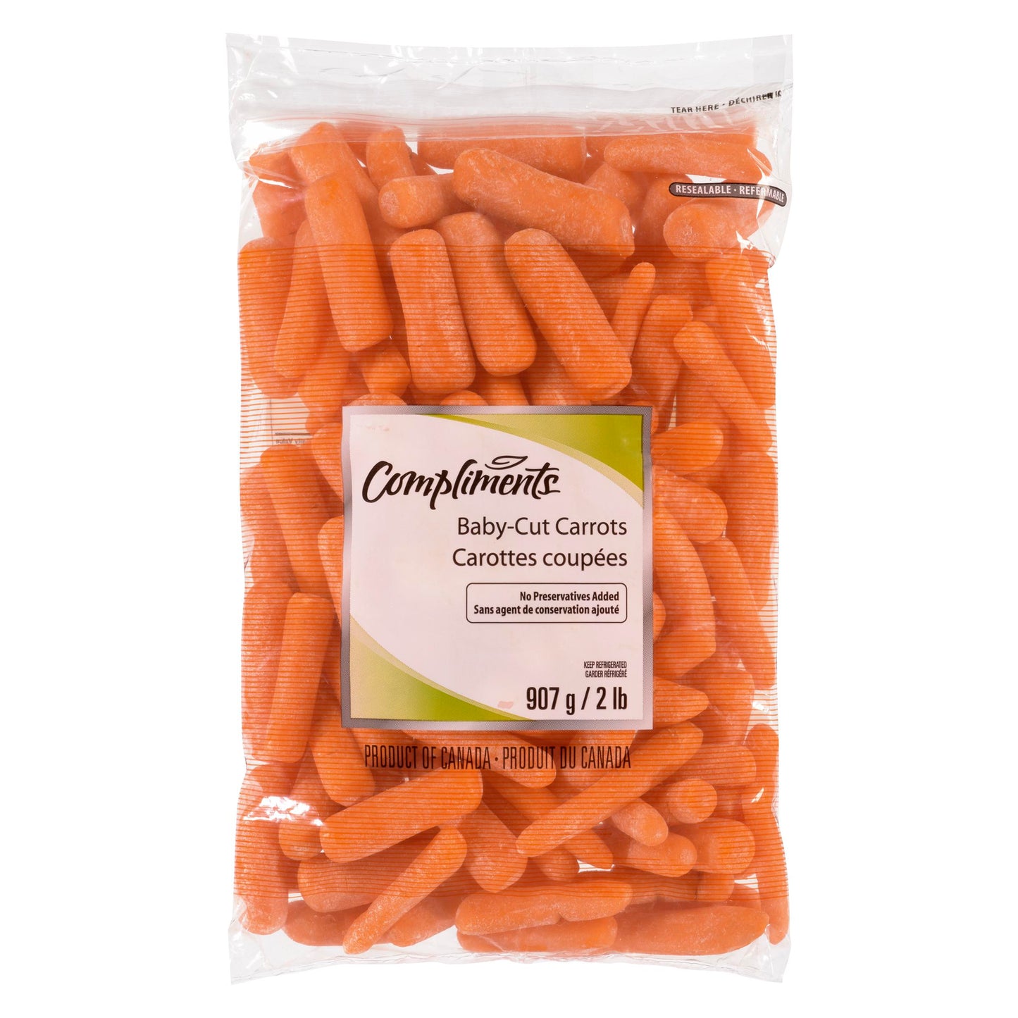 VEGETABLES - CARROTS MINI CASE 30 X 1LB