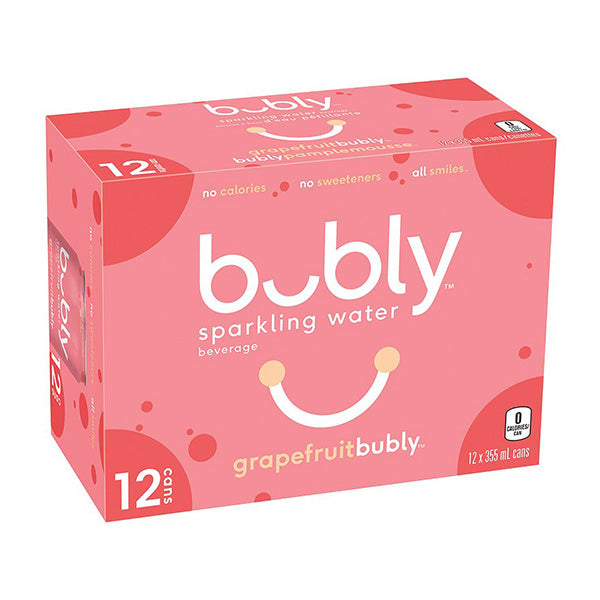 BUBLY - GRAPEFRUIT SPARKLING 12x355 ML