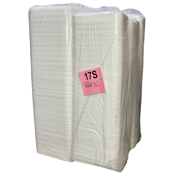 DYNE - A -PAK WHITE 17S FOAM MEAT TRAY 4x250EA