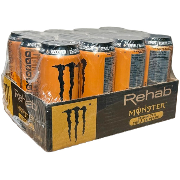 MONSTER - REHAB PEACH 12x458 ML