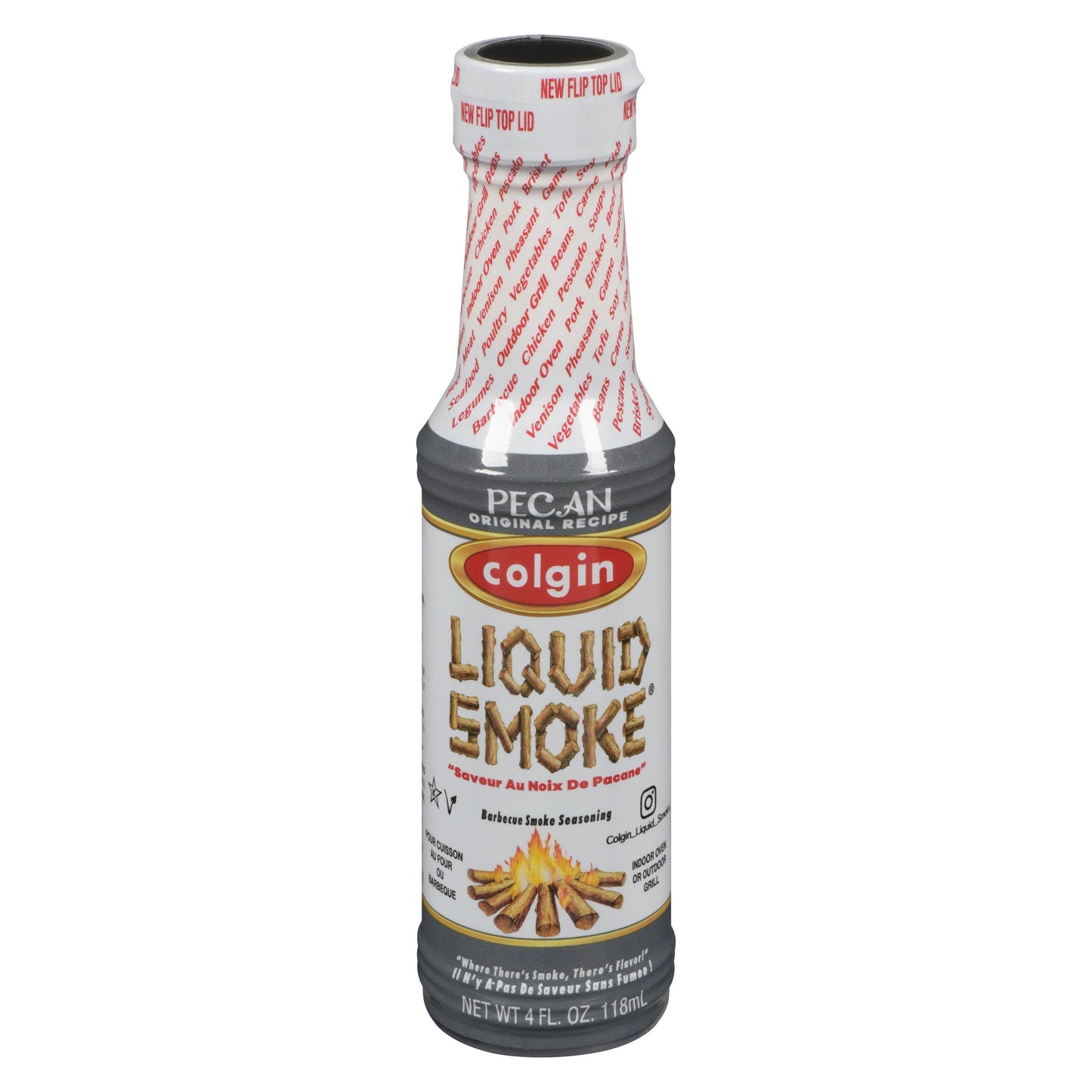 COLGIN - LIQUID SMOKE NATURAL PECAN 118ML