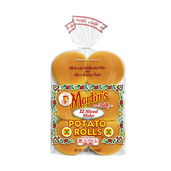MARTINS - POTATO SLIDER ROLLS 7x12 EA