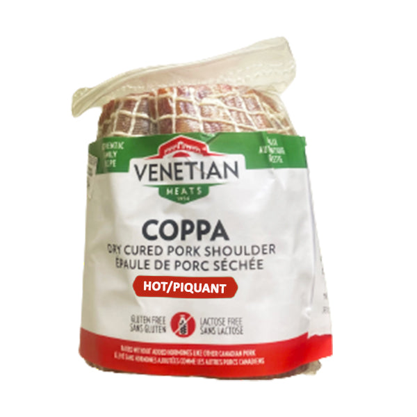 VENETIAN MEATS - COPPA 1/2 HOT PER KG