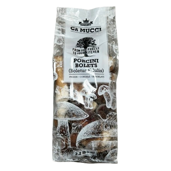 CA MUCCI - FROZEN PORCINI MUSHROOMS 2.2LB