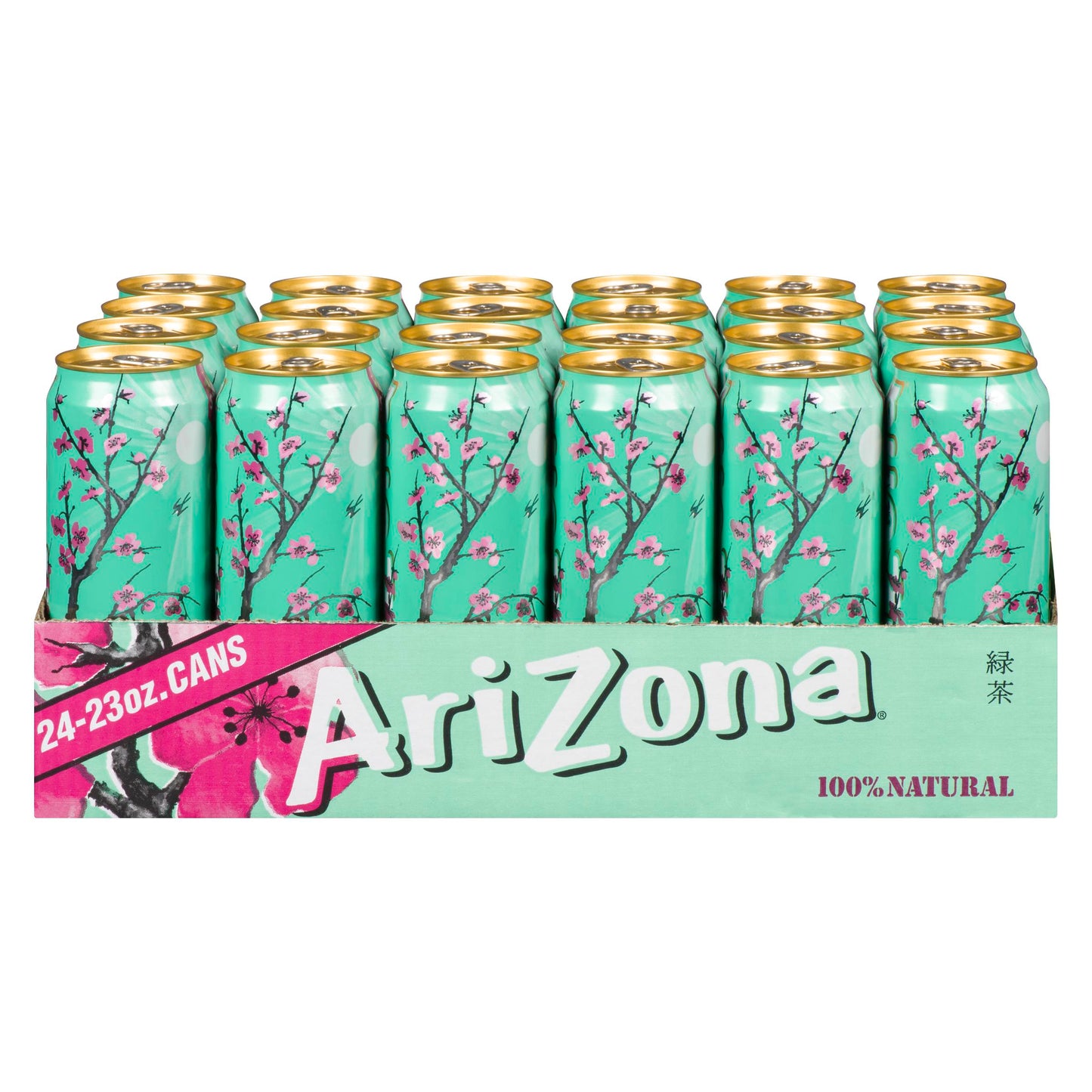 ARIZONA - GREEN TEA CANS 24x680 ML
